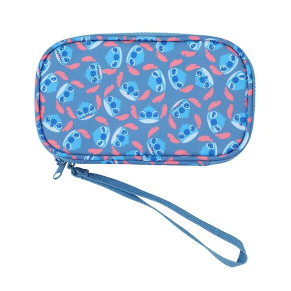 Disney Stitch Wristlet Tech Travel Organizer - Carry All Toiletry Bag - Picture 6 of 10